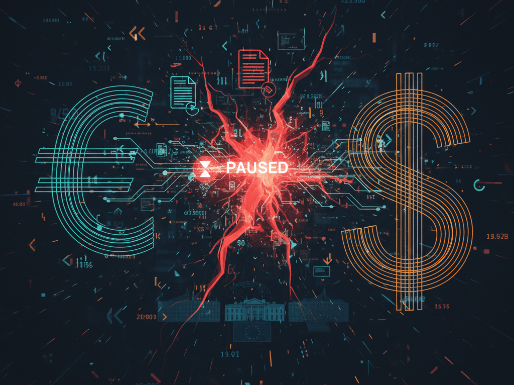 الاتحاد الأوروبي يتجه لتجميد المصادقة على اتفاقه التجاري مع الولايات المتحدة
