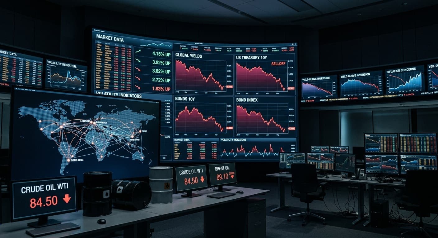 ارتفاع أسعار النفط يضغط على السندات العالمية