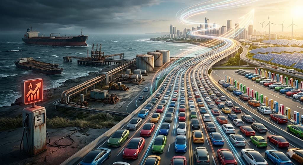 الوكالة الدولية للطاقة: ارتفاع مبيعات السيارات الكهربائية عالمياً مع صعود أسعار النفط بسبب حرب إيران