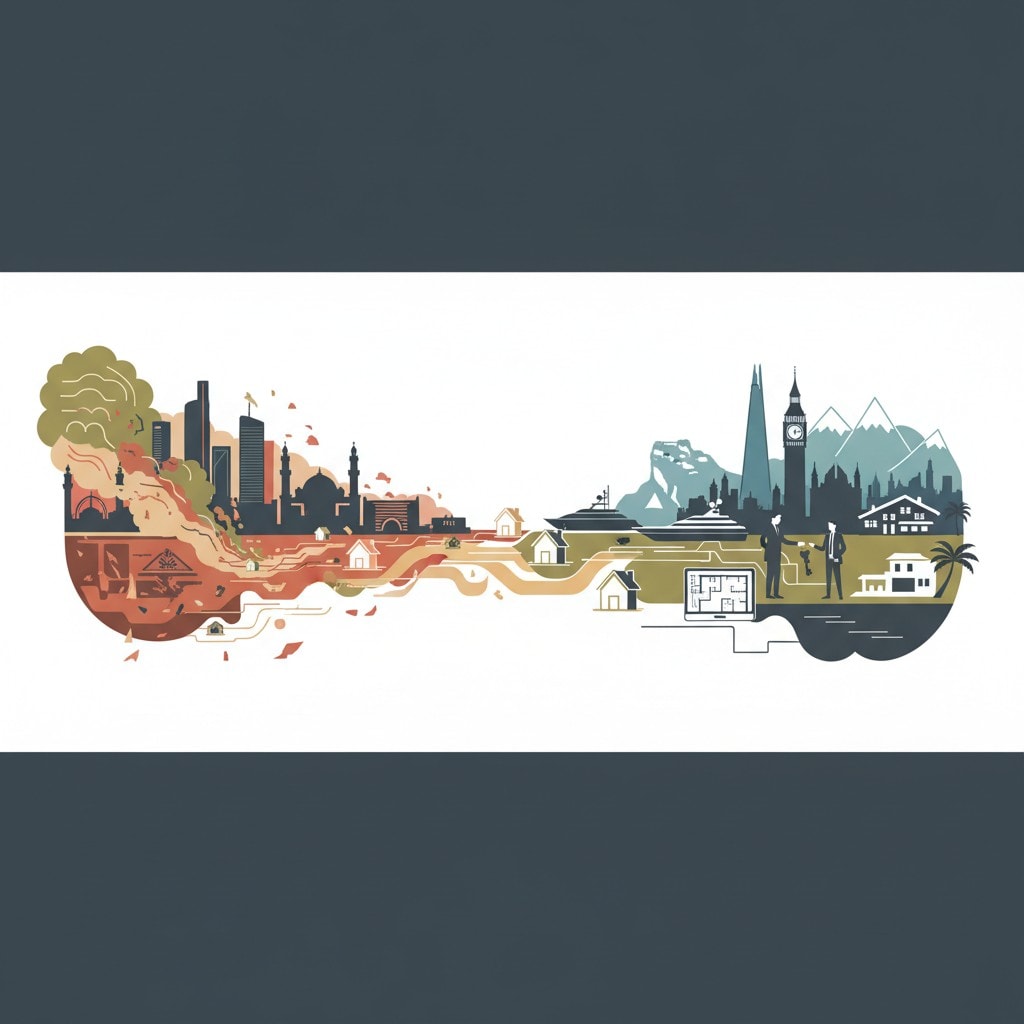 Escaping War: Affluent Middle Easterners Seek Refuge in European Real Estate