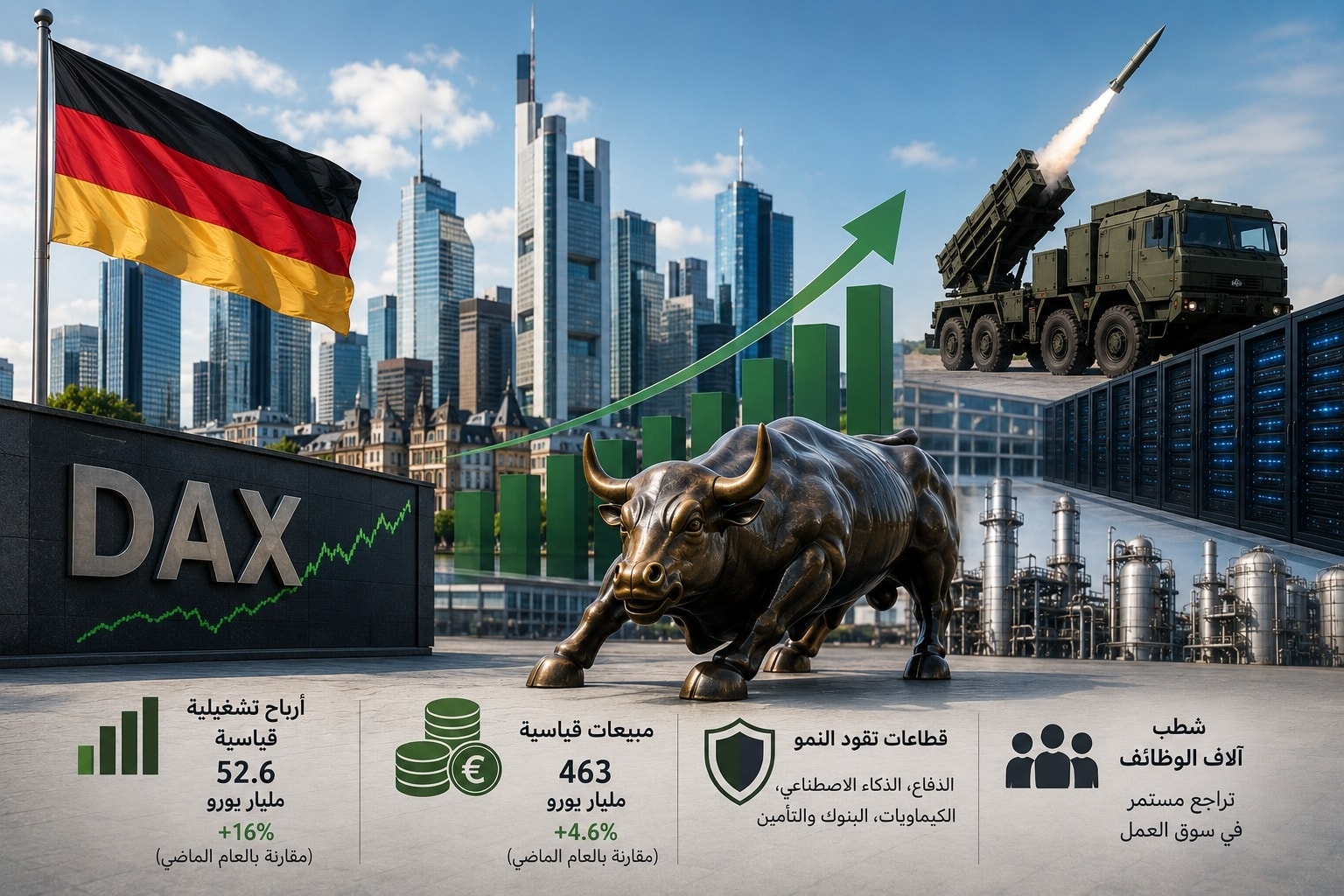 نمو الأرباح والمبيعات بدعم من الدفاع والذكاء الاصطناعي والكيماوياتAi
