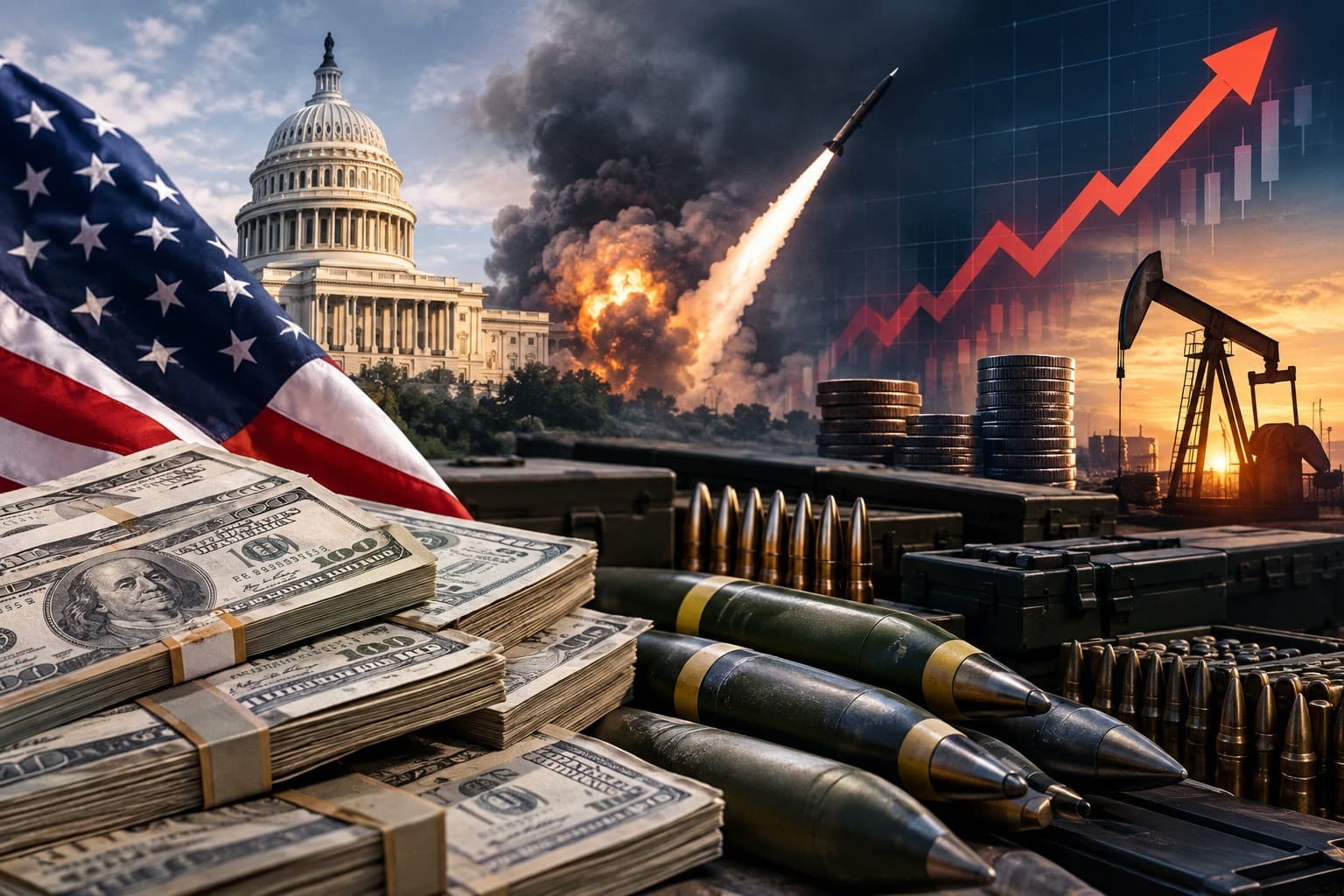 حرب إيران تكلف الولايات المتحدة 38 مليار دولار وتفاقم ضغوط التضخم والذخائر