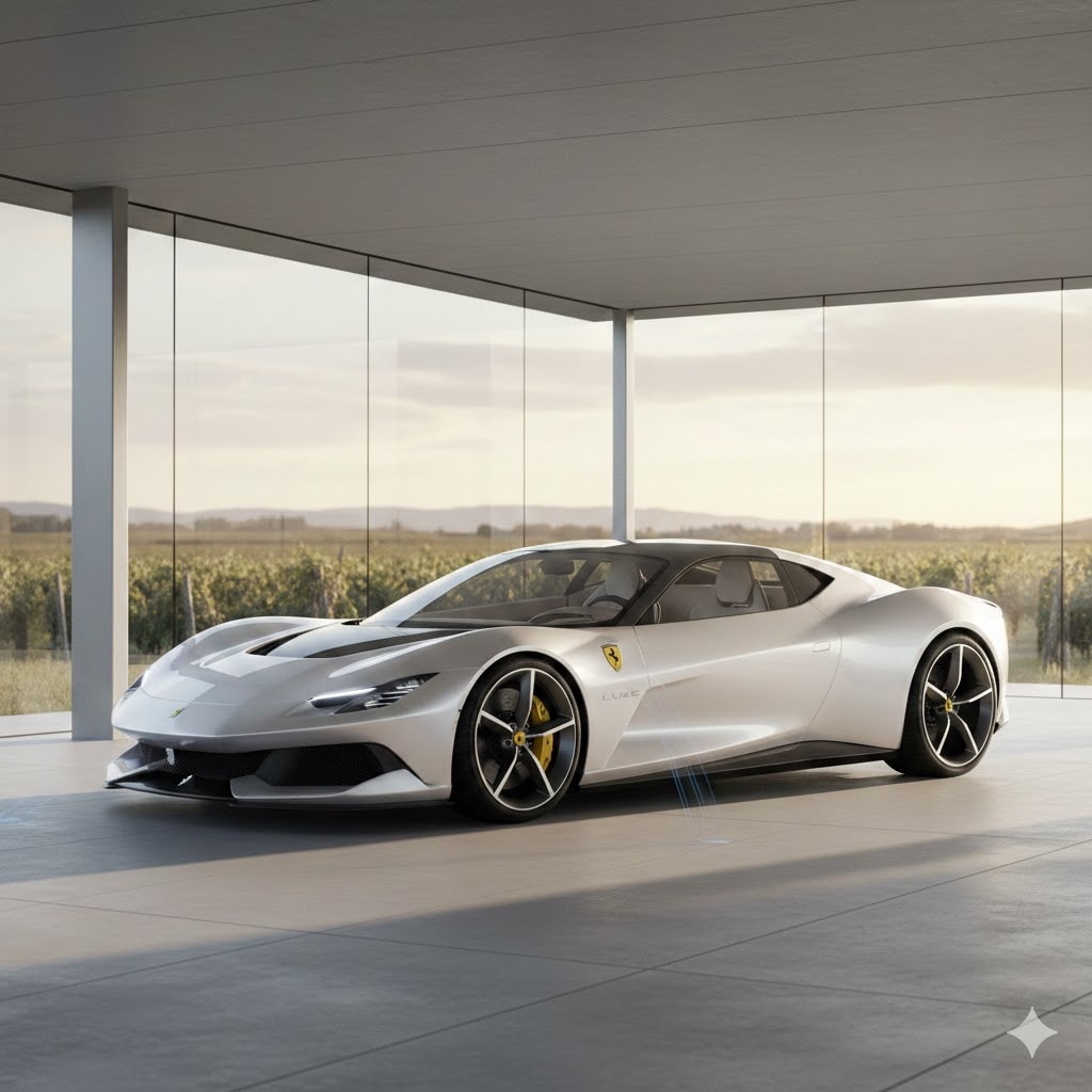 لوتشي، أول سيارة كهربائية بالكامل ai