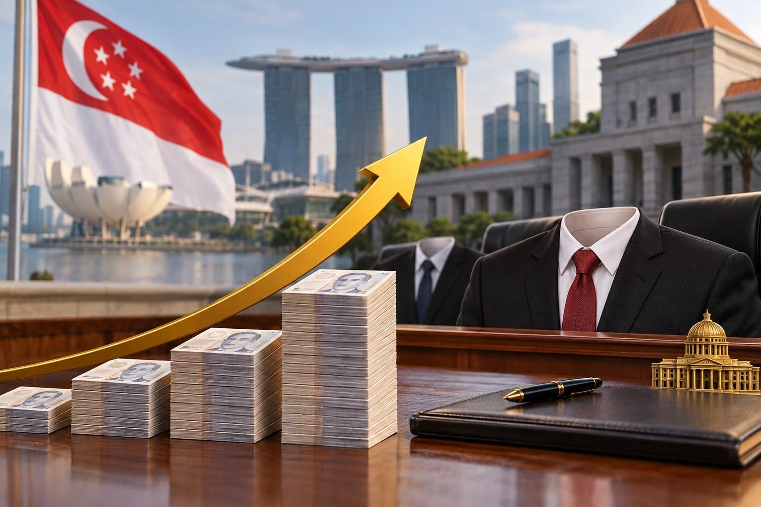 سنغافورة تقر زيادة رواتب الوزراء وراتب رئيس الحكومة يرتفع 64%