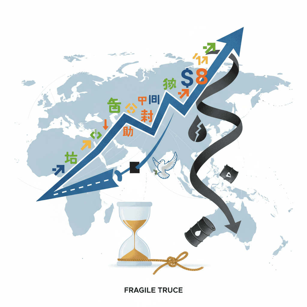 صعود مؤشرات الأسهم الآسيوية مع سريان الهدنة الأميركية الإيرانية