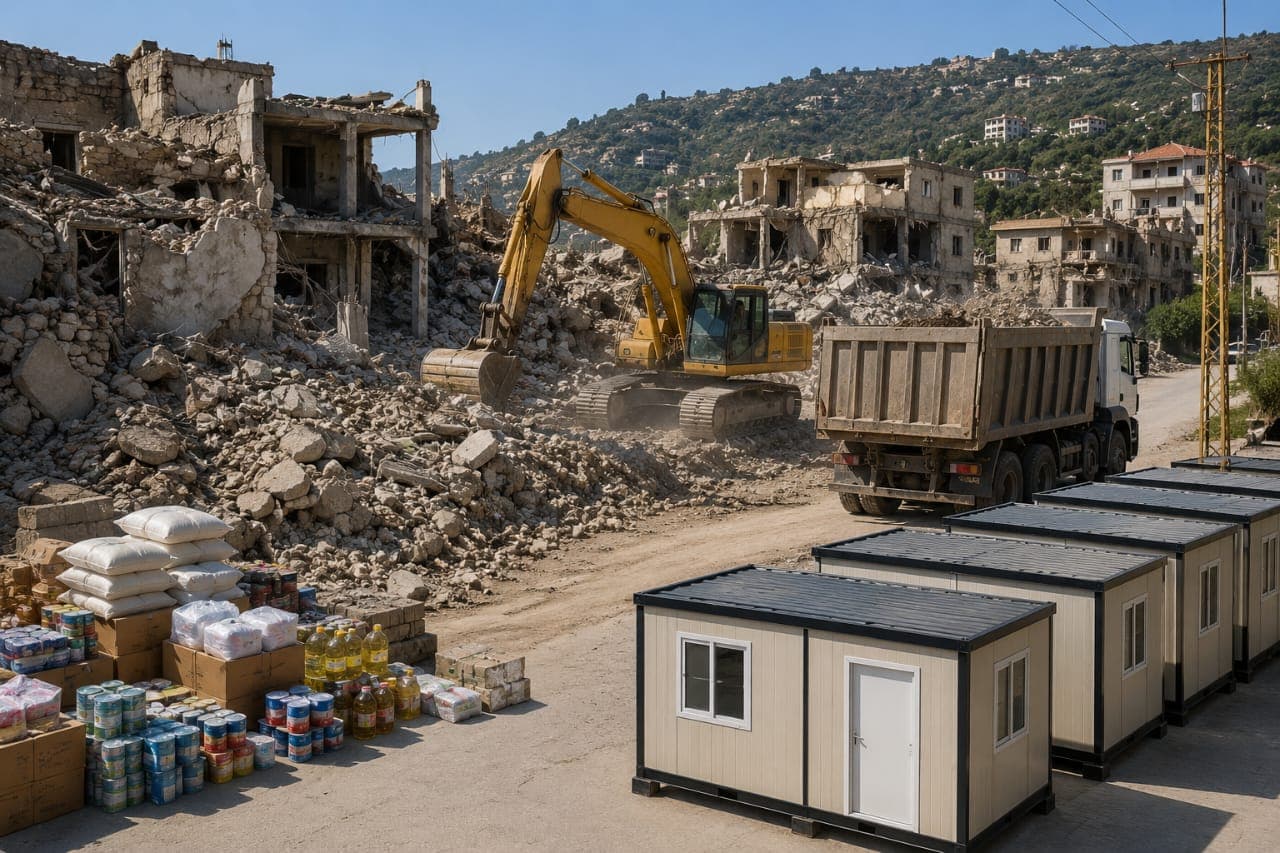 مجلس الجنوب يبدأ مسح أضرار زوطر الغربية تمهيدًا لإعادة الإعمار