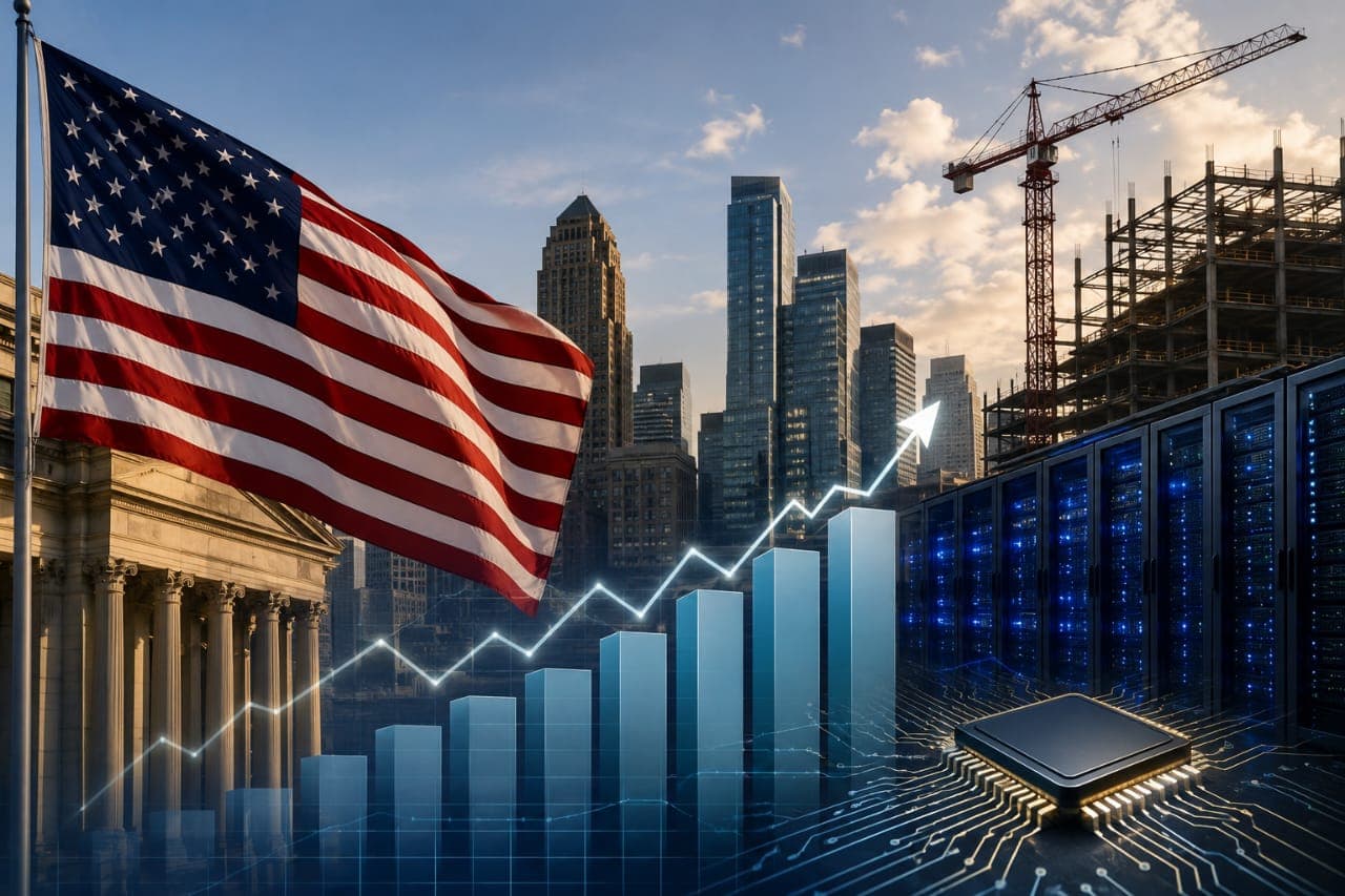 الإنفاق الاستهلاكي واستثمارات الذكاء الاصطناعي يدعمان نمو الاقتصاد الأميركي