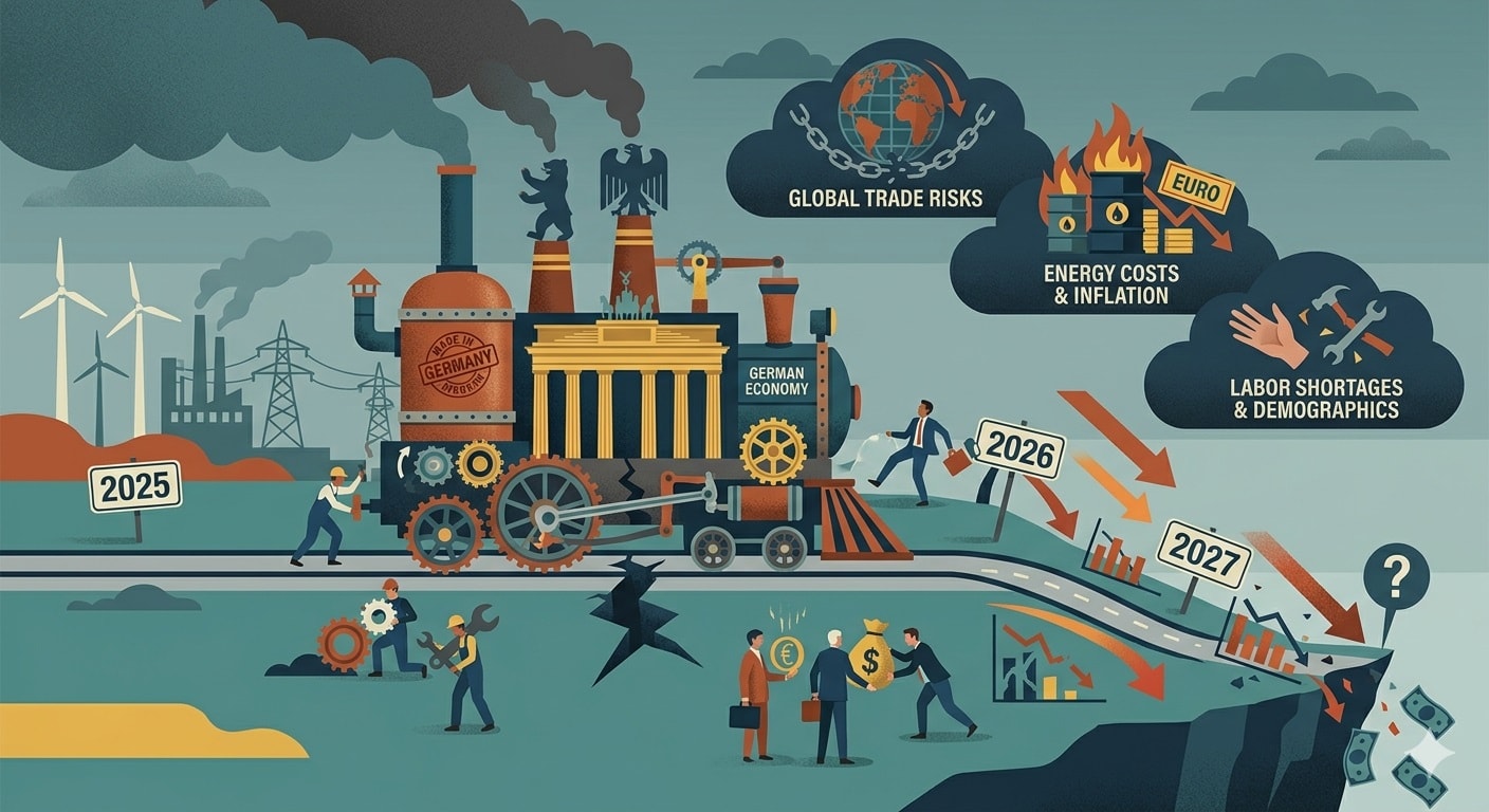 النمو الاقتصادي الألماني يتجه نحو التدهور