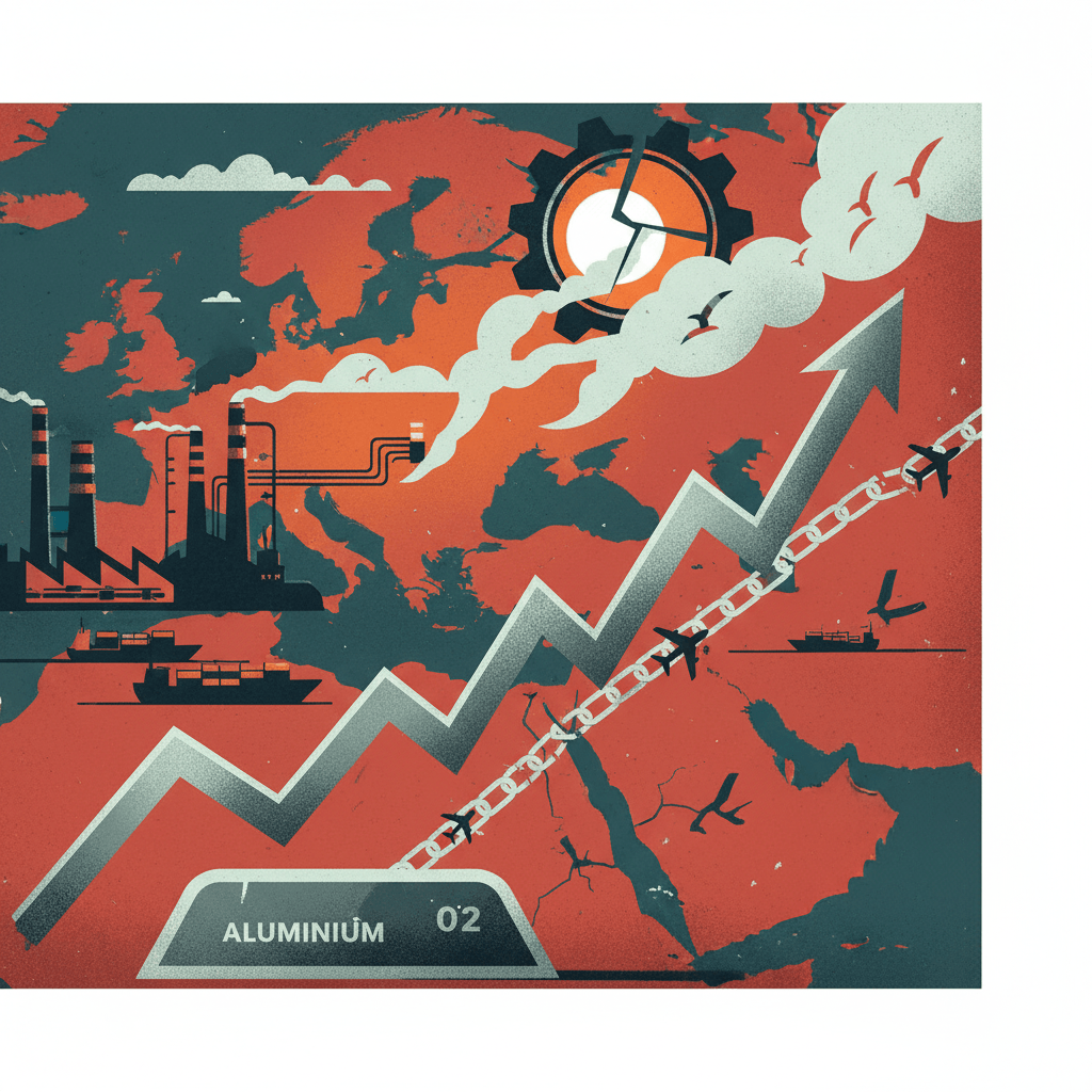 Middle East Tensions Fuel Aluminum Price Surge, Raising Supply Concerns
