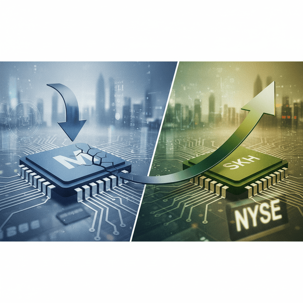 Micron Faces Market Pressure as SK Hynix Eyes U.S. Listing