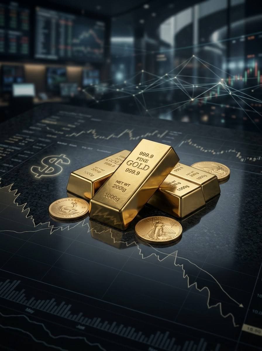 تراجع الذهب مع صعود الدولار وترقب أسعار الفائدة