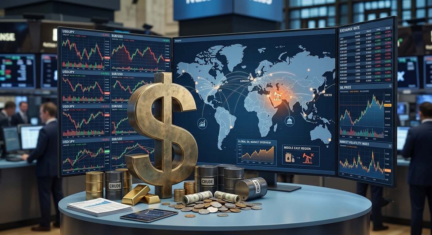 الدولار وسط تقلبات الأسواق ai