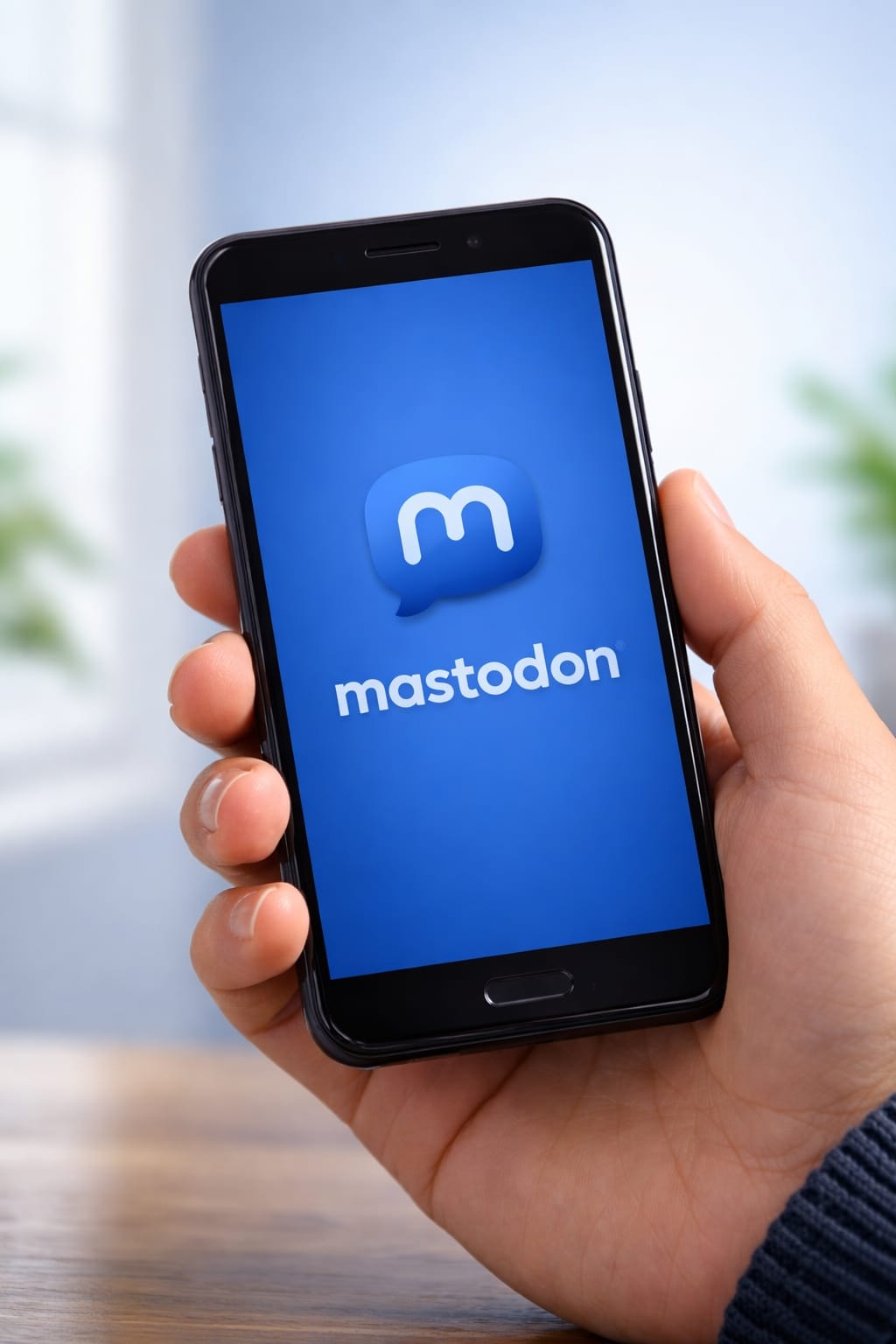 شعار منصة ماستودون لتواصل اجتماعي لامركزي