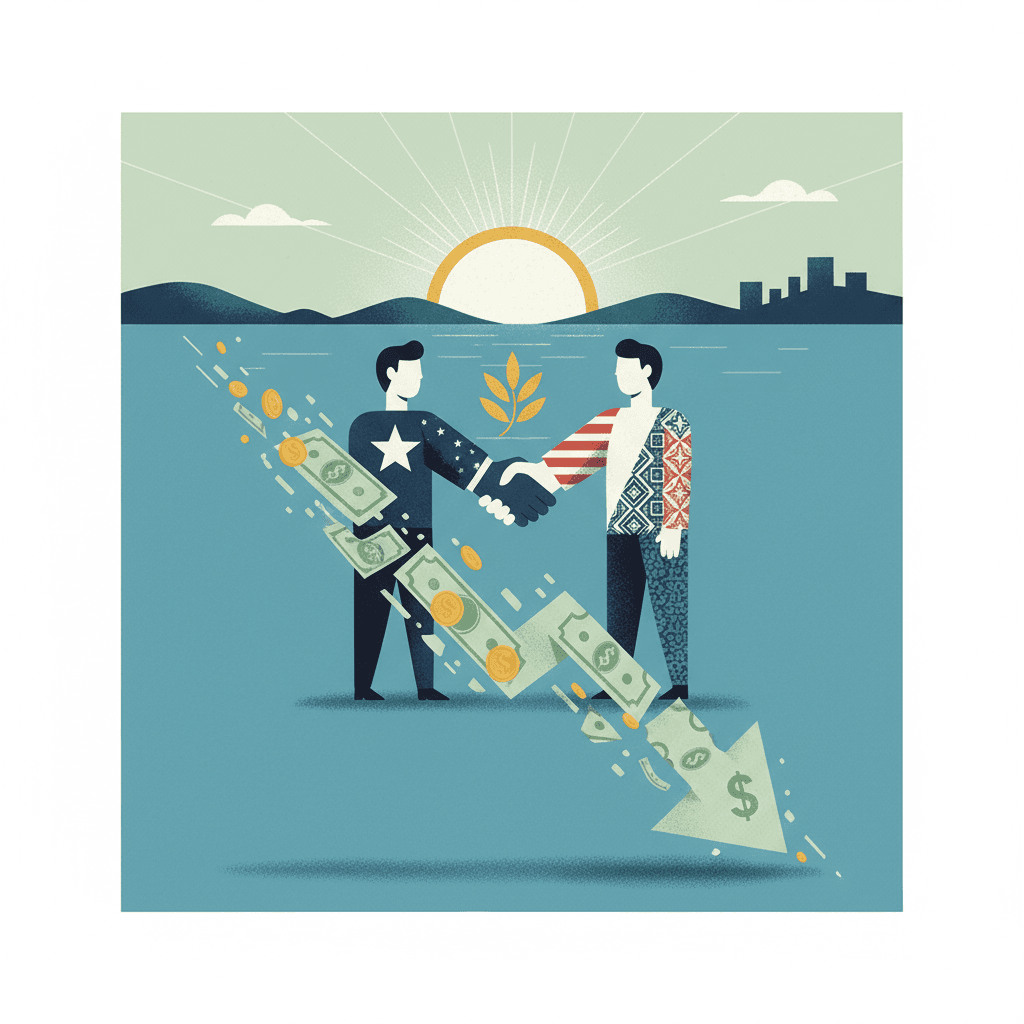 الهدنة تدفع الدولار الأميركي لأدنى مستوى في شهر الأربعاء