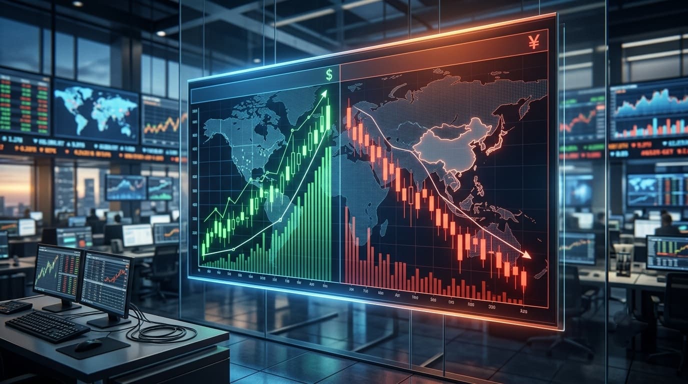 الأسهم الآسيوية تتراجع رغم صعود وول ستريت واستمرار طوكيو لدعم الين