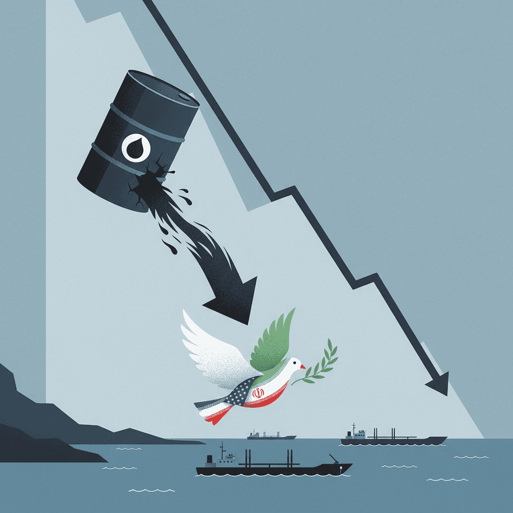 هدنة واشنطن وطهران تهوي بسعر النفط لأقل من 100 دولار الأربعاء