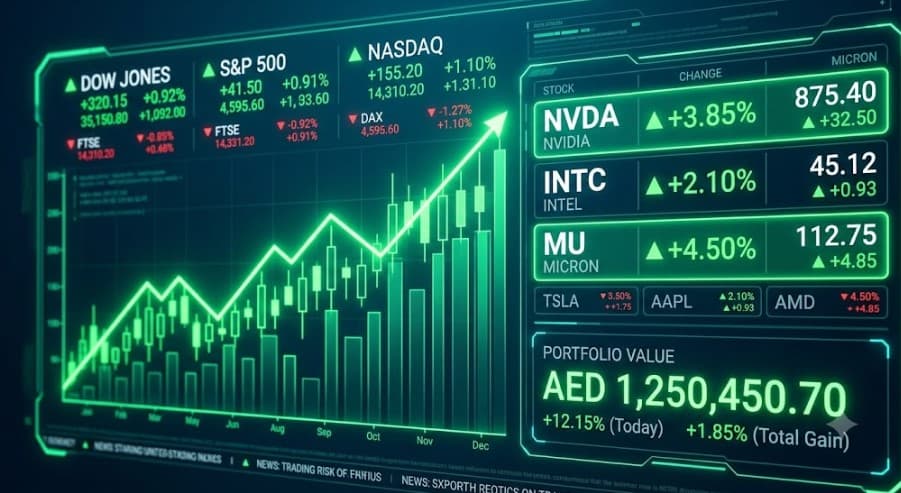 العقود الآجلة للأسهم الأميركية ترتفع مع بحث المستثمرين عن صفقات في أسهم التكنولوجيا المنهكة