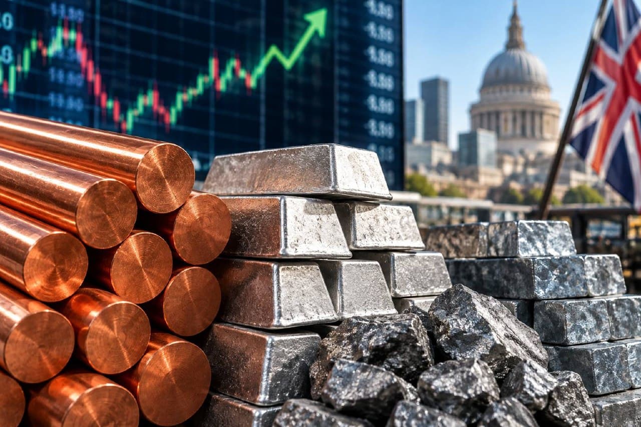 انتعاش أسعار المعادن في لندن مع تحسّن معنويات الأسواق