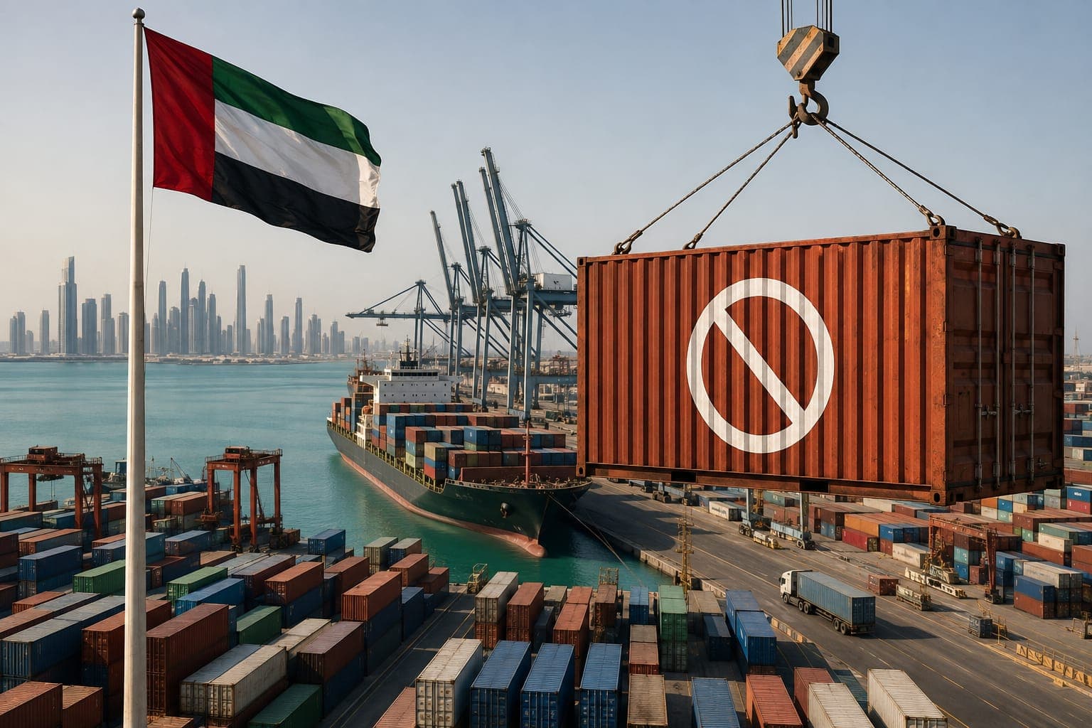 الإمارات تعلق التجارة مع إيران وسط تصاعد الضغوط الأميركية