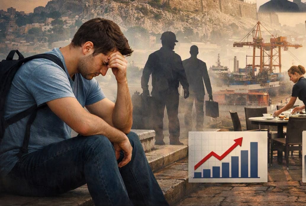 تراجع البطالة في اليونان إلى 8%