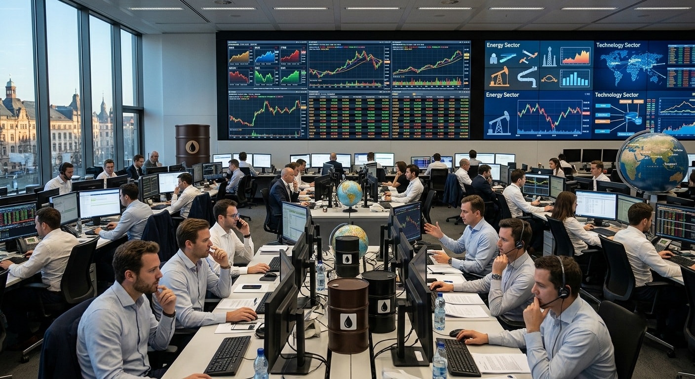 الأسهم الأوروبية ترتفع وسط تراجع النفط ai