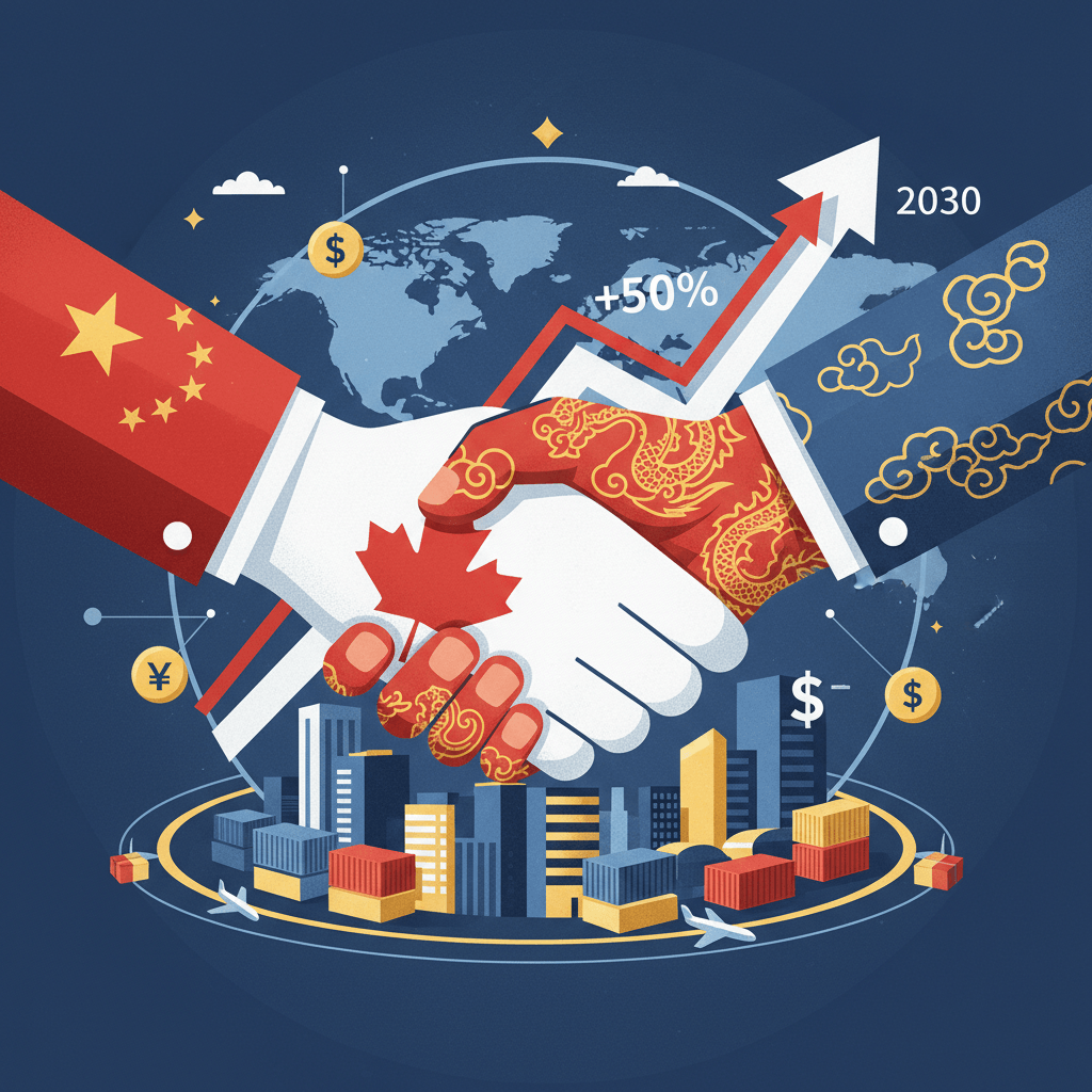 Canada Courts China for Financial Expansion to Boost Exports