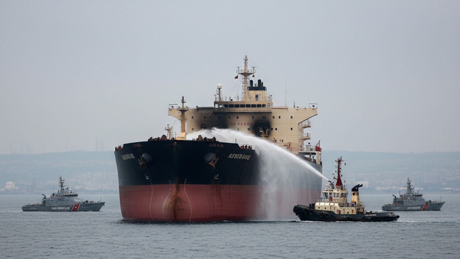 Tankers Believed Linked to Russian Oil Exports Attacked Off Turkish Coast