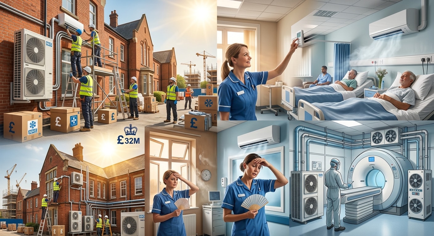 بريطانيا تتحرك لمواجهة الحر في المستشفيات-Ai